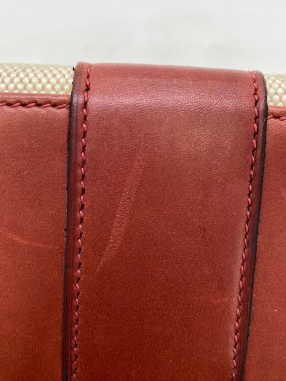 Hermes Handbag Fourre Tout PM Half Leather Tote Travel Business - Picture 9 of 12